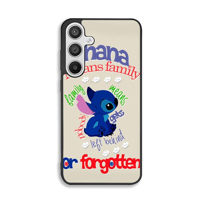 Stitch Disney Ohana Means Family Samsung Galaxy A26 Case FE0183