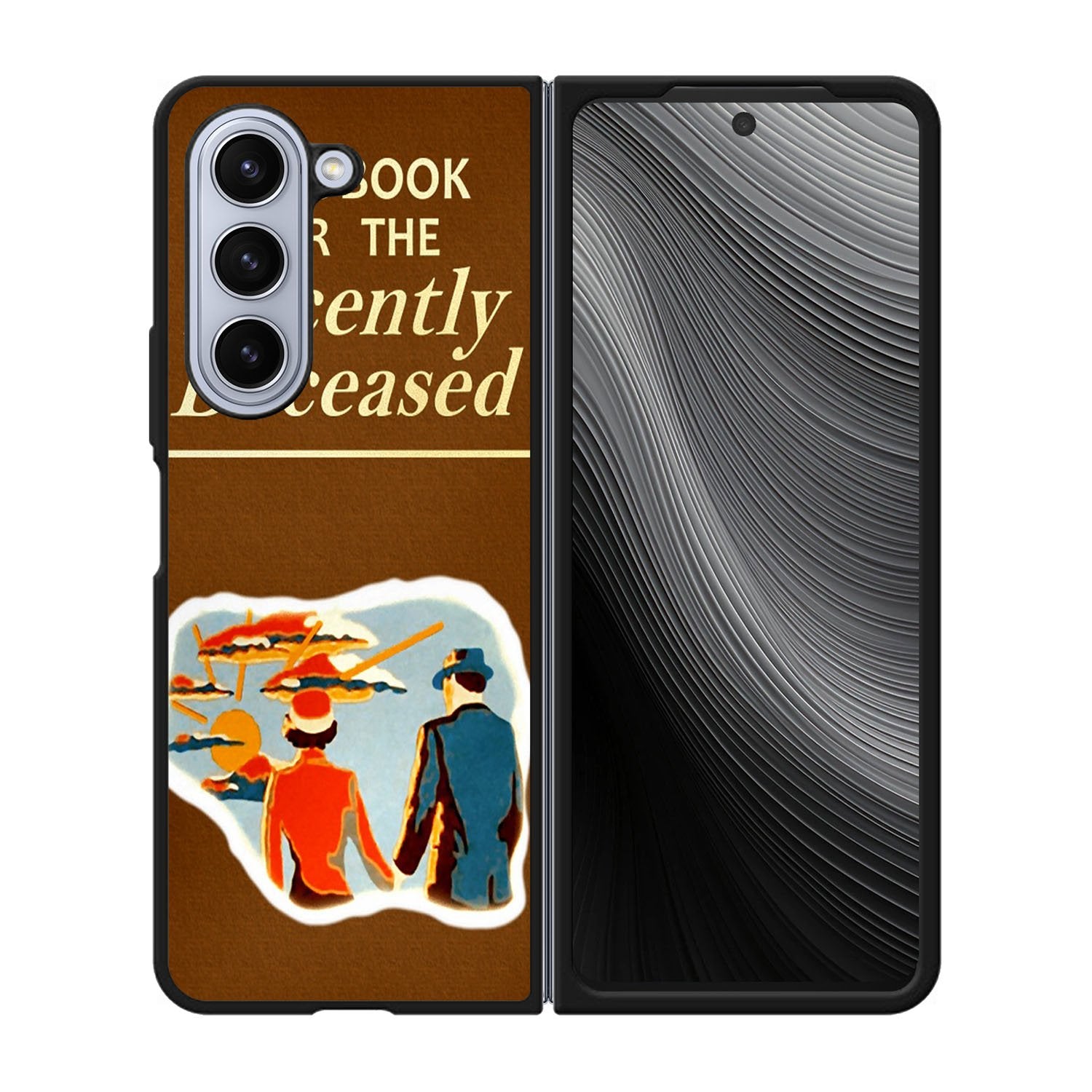 Beetlejuice Handbook For The Recently Deceased Case Samsung Galaxy z Fold 5 5G BC1072