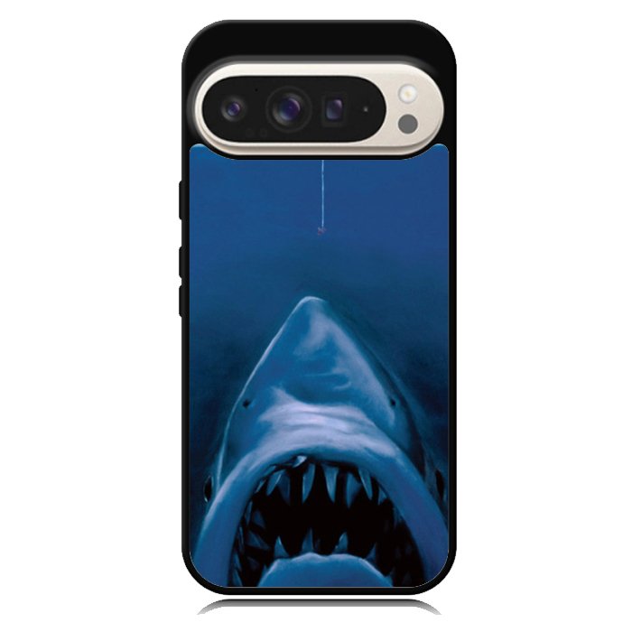 Funny Fishing Shark Google Pixel 9 Pro XL Case
