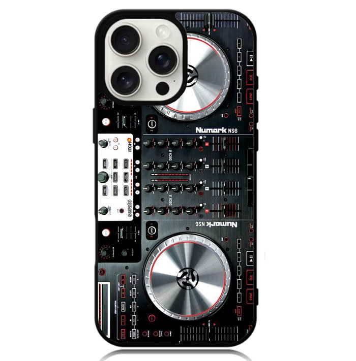 Digital mixer DJ turntable electronic music Case iPhone 16 Pro Max BC1073