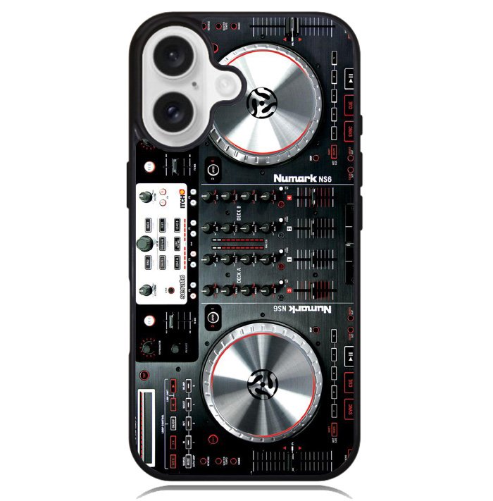 Digital mixer DJ turntable electronic music Case iPhone 16 BC1073