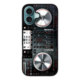 Digital mixer DJ turntable electronic music Case iPhone 16 Plus BC1073