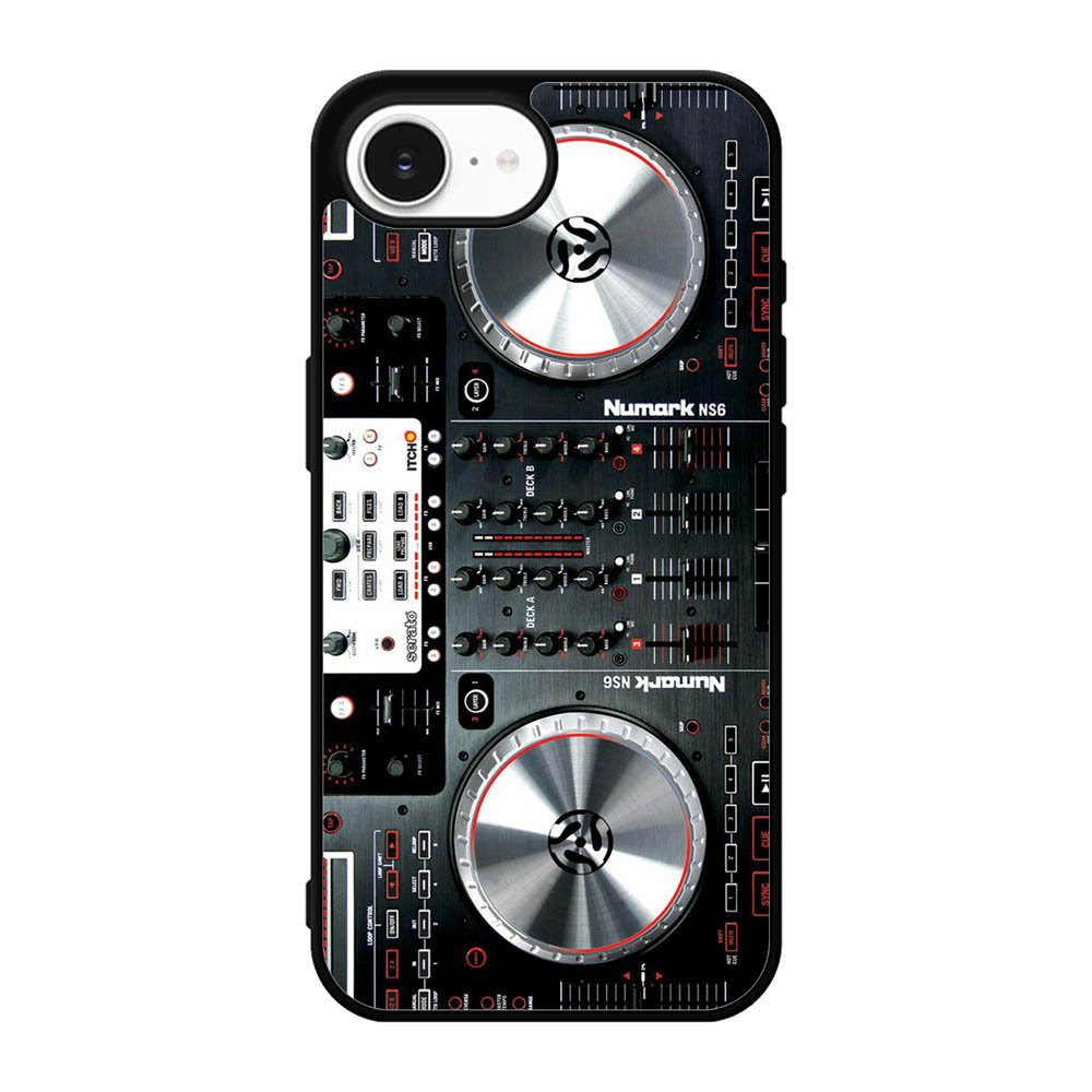 Digital mixer DJ turntable electronic music iPhone 17e Case BC1073