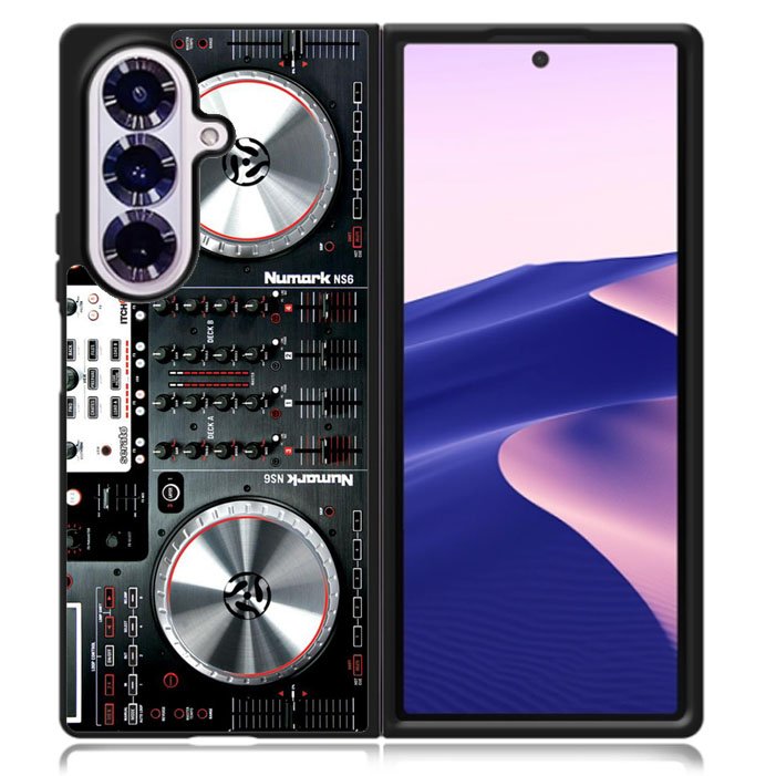 Digital mixer DJ turntable electronic music Samsung Galaxy Z Fold 7 5G Case BC1073