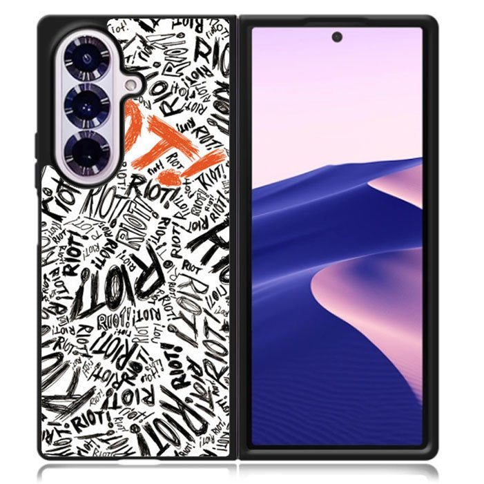 Paramore Riot Quote Art Samsung Galaxy Z Fold 7 5G Case BC1074