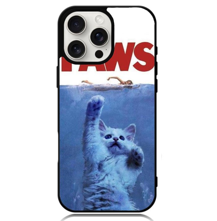 PAWS OVIE PARODY FUNNY CAT ATTACK Case iPhone 16 Pro Max BC1075