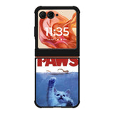 PAWS OVIE PARODY FUNNY CAT ATTACK Motorola Moto Razr 2025/2024 , Moto Razr 60/50 Case BC1075