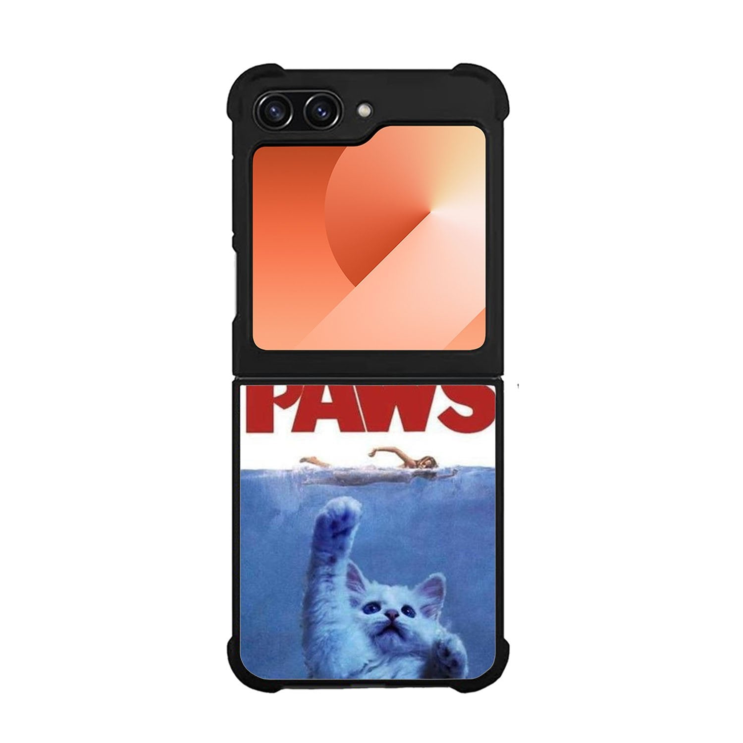 PAWS OVIE PARODY FUNNY CAT ATTACK Case Samsung Galaxy Z Flip 6 5G BC1075