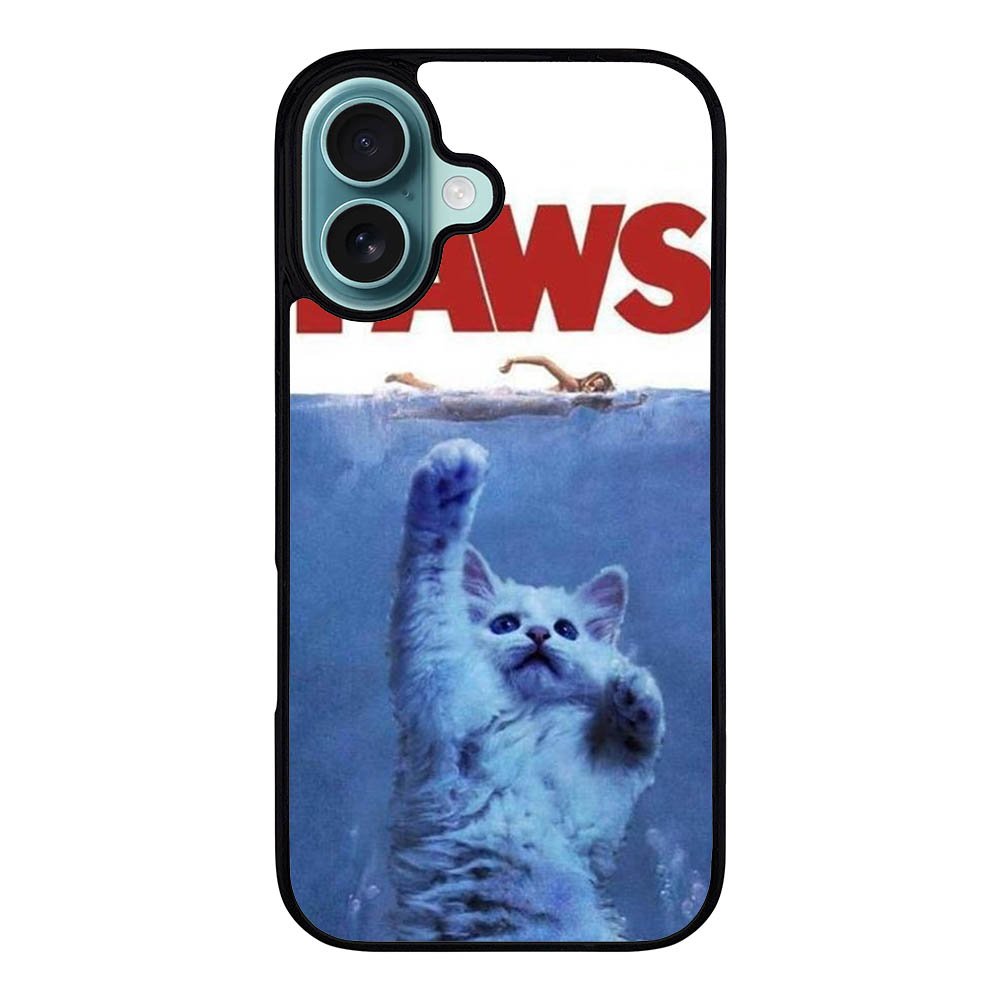 PAWS OVIE PARODY FUNNY CAT ATTACK Case iPhone 16 Plus BC1075