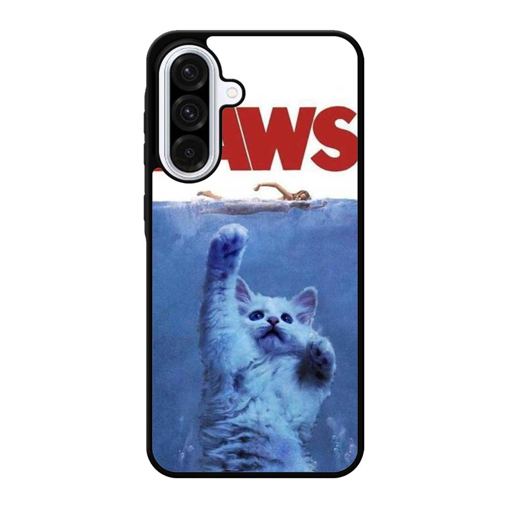 PAWS OVIE PARODY FUNNY CAT ATTACK Samsung Galaxy A56 Case BC1075