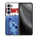 PAWS OVIE PARODY FUNNY CAT ATTACK Case Samsung Galaxy z Fold 5 5G BC1075