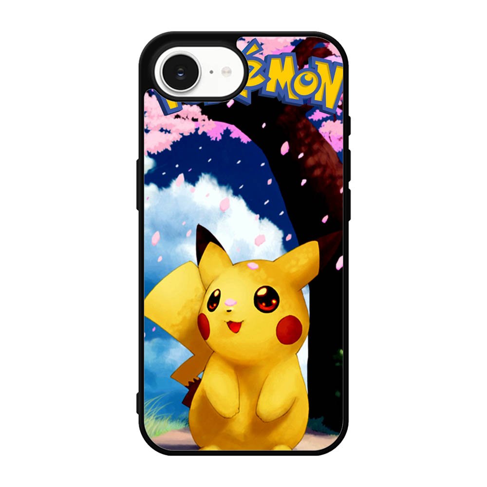 Awesome Sakura Sweet Pikachu Pokemon iPhone 16e Case BC1076