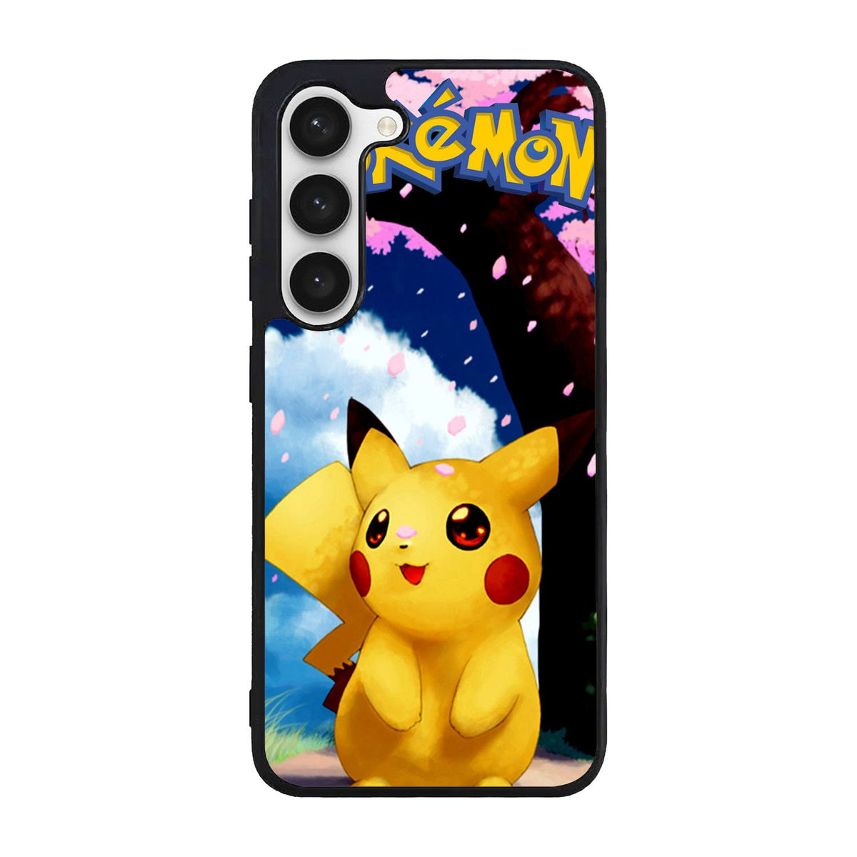Awesome Sakura Sweet Pikachu Pokemon Case Samsung Galaxy S24 Plus 5G BC1076