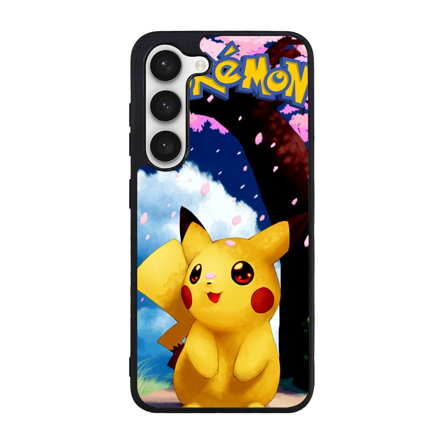 Awesome Sakura Sweet Pikachu Pokemon Case Samsung Galaxy S23 5G BC1076