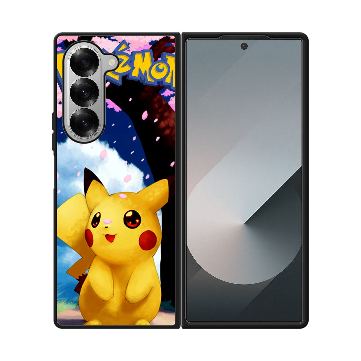 Awesome Sakura Sweet Pikachu Pokemon Case Samsung Galaxy Z Fold 6 5G BC1076