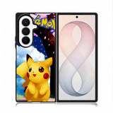 Awesome Sakura Sweet Pikachu Pokemon Samsung Galaxy Z Fold 8 Ultra Case BC1076