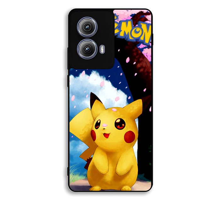 Awesome Sakura Sweet Pikachu Pokemon Motorola Moto Edge 2024 Case BC1076