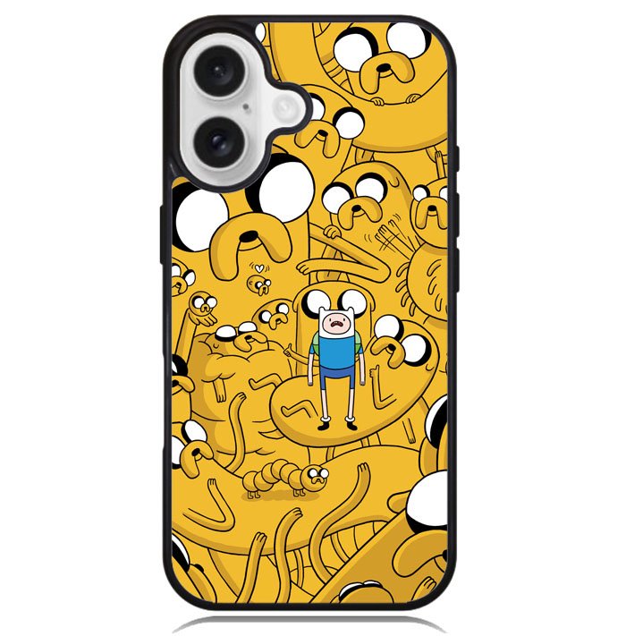 Adventure Time With Finn And Jake iPhone 16 Plus Case