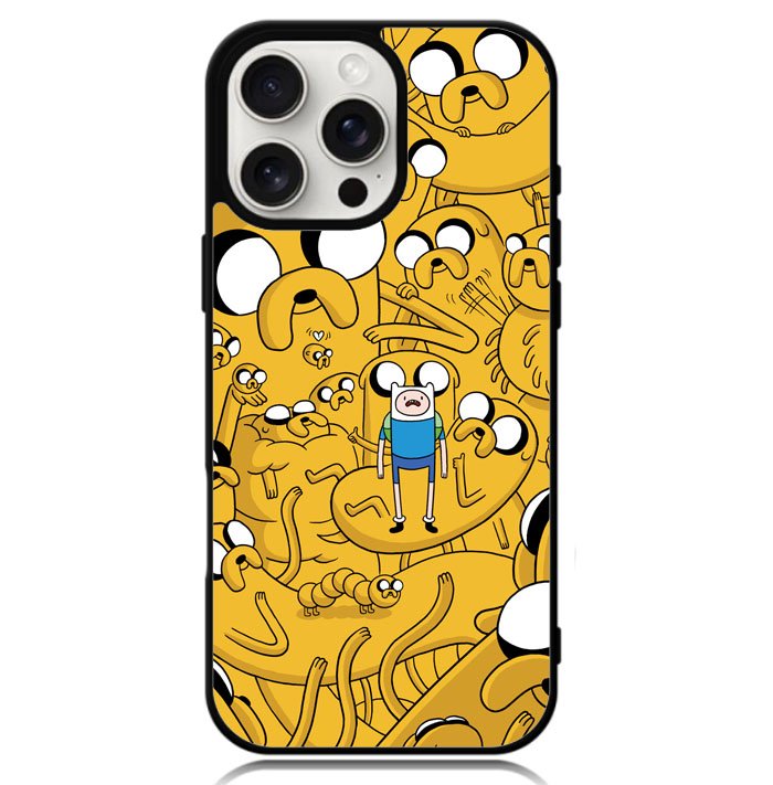Adventure Time With Finn And Jake iPhone 16 Pro Case