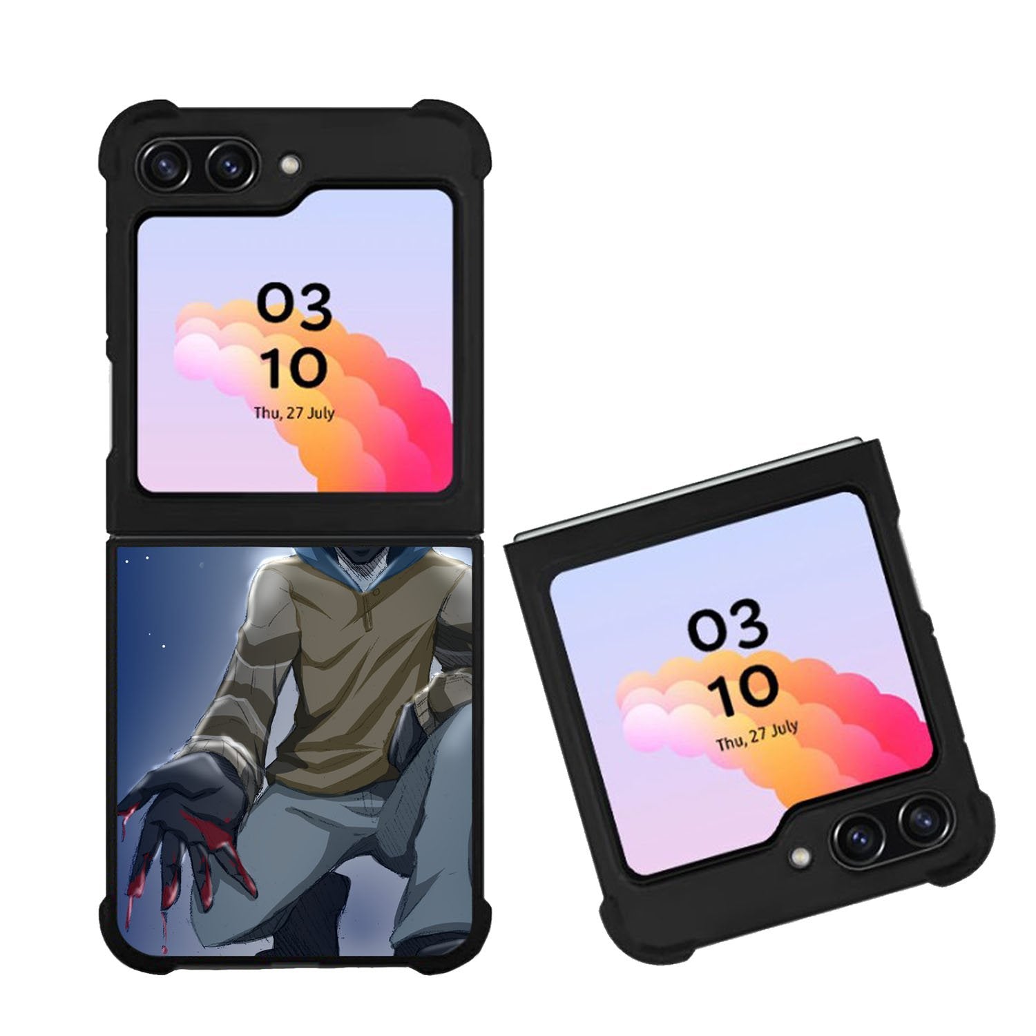 Creepypasta Ticci Toby Case Samsung Galaxy Z Flip 5 5G BC1077