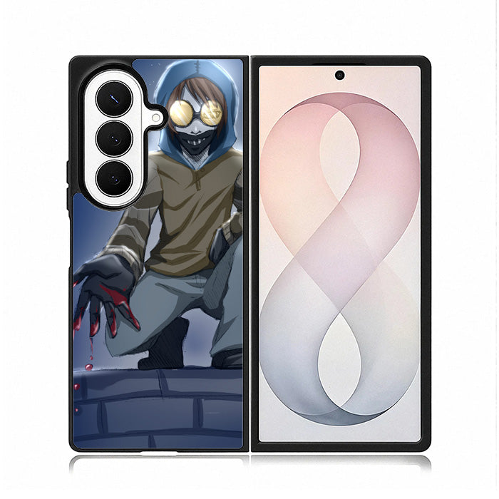 Creepypasta Ticci Toby Samsung Galaxy Z Fold 8 Ultra Case BC1077