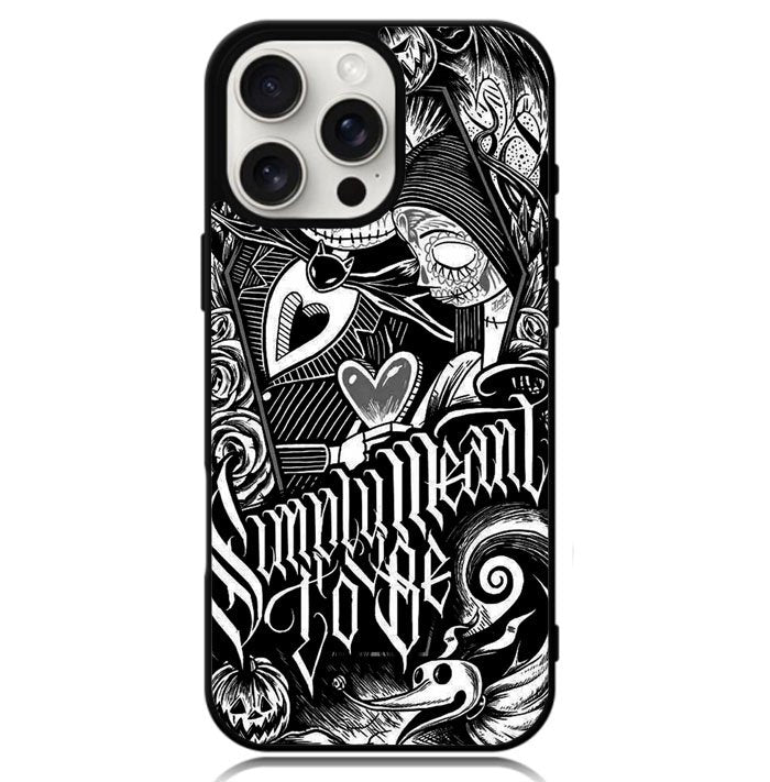 Jack And Sally Muertitos The Nightmare Before Christmas Case iPhone 16 Pro Max BC1078