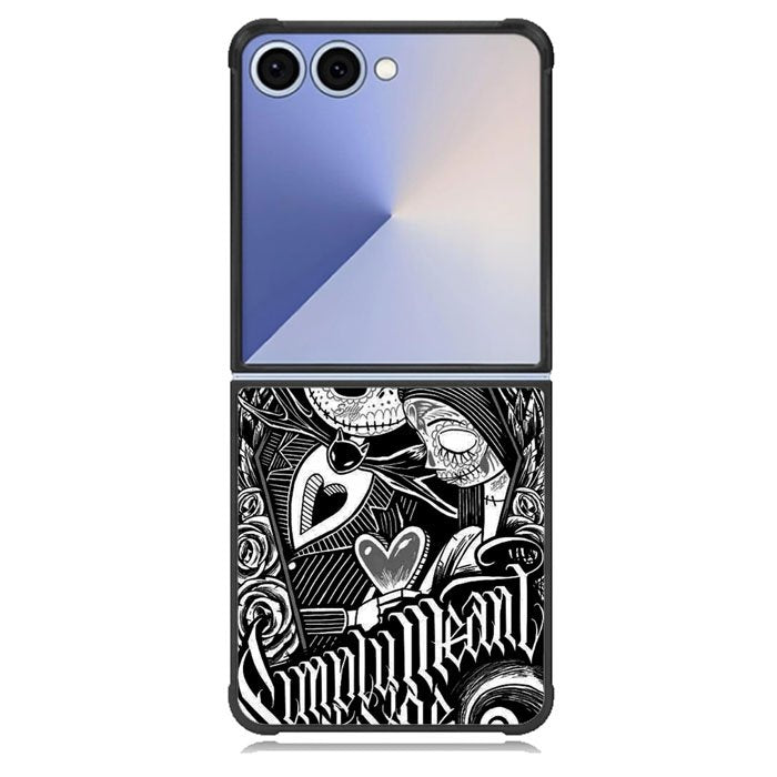 Jack And Sally Muertitos The Nightmare Before Christmas Samsung Galaxy Z Flip 7 Case BC1078