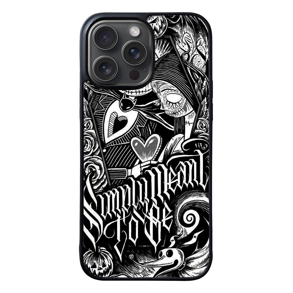 Jack And Sally Muertitos The Nightmare Before Christmas Case iPhone 15 Pro BC1078