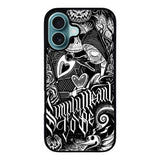 Jack And Sally Muertitos The Nightmare Before Christmas Case iPhone 16 Plus BC1078