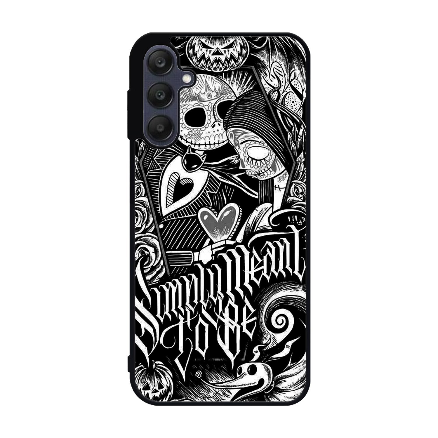 Jack And Sally Muertitos The Nightmare Before Christmas Samsung Galaxy A25 5G Case BC1078