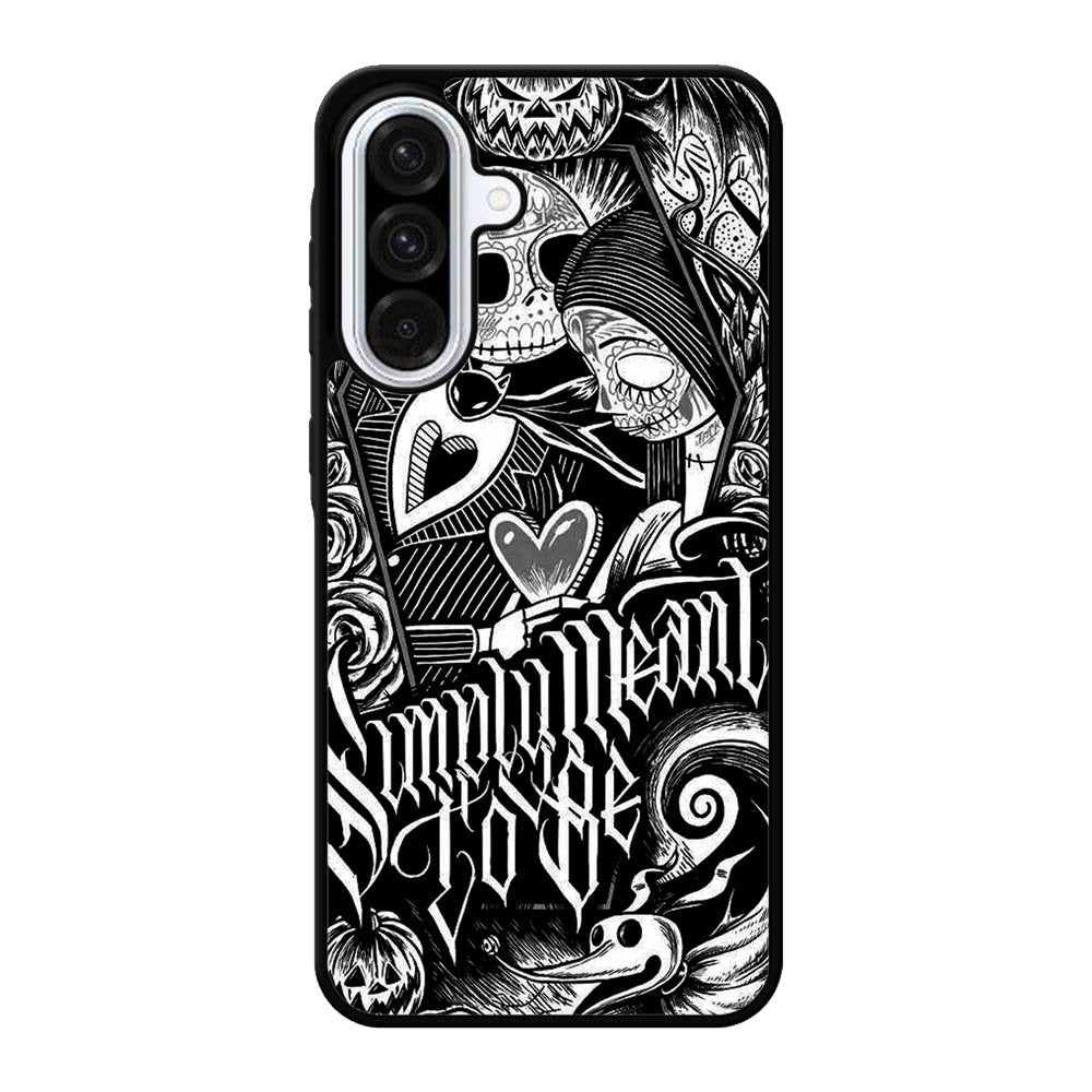 Jack And Sally Muertitos The Nightmare Before Christmas Samsung Galaxy A56 Case FE2529