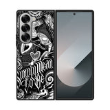 Jack And Sally Muertitos The Nightmare Before Christmas Case Samsung Galaxy Z Fold 6 5G BC1078