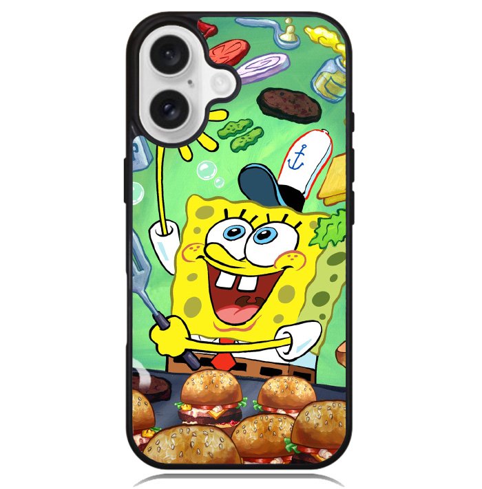 Spongebob Squarepants krabby patty Case iPhone 16 BC1080