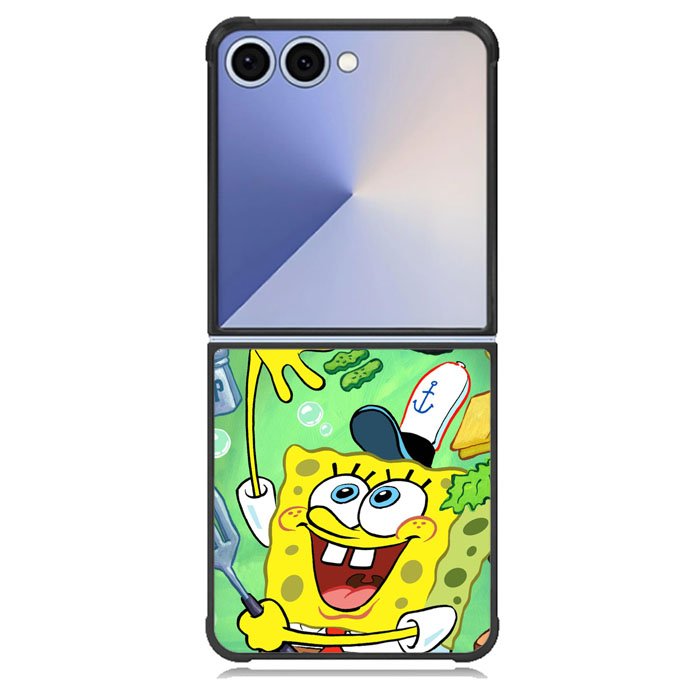 Spongebob Squarepants krabby patty Samsung Galaxy Z Flip 7 Case BC1080