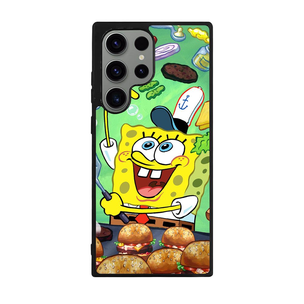Spongebob Squarepants krabby patty Case Samsung Galaxy S24 Ultra 5G BC1080