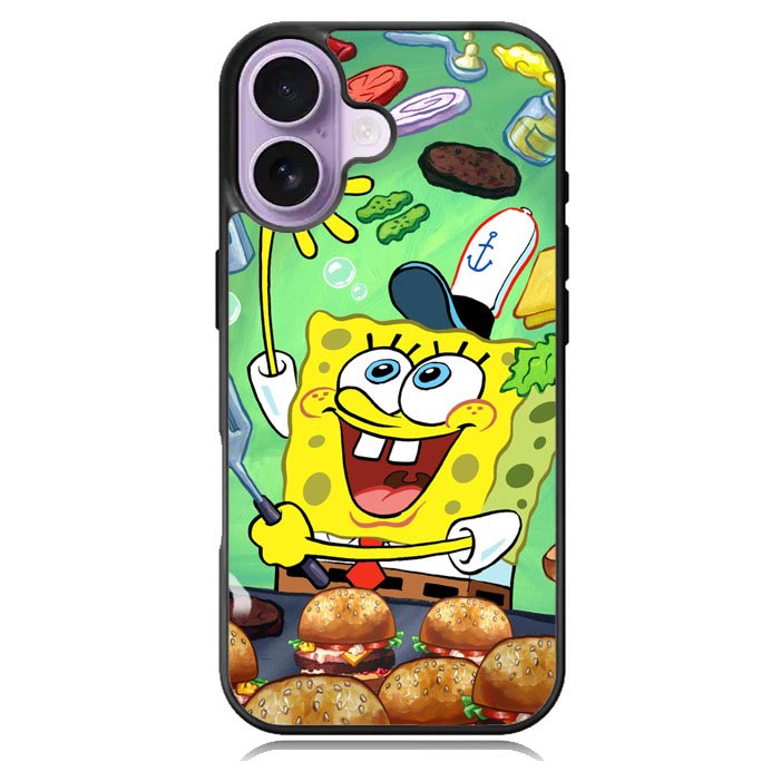 Spongebob Squarepants krabby patty iPhone 17 Case BC1080