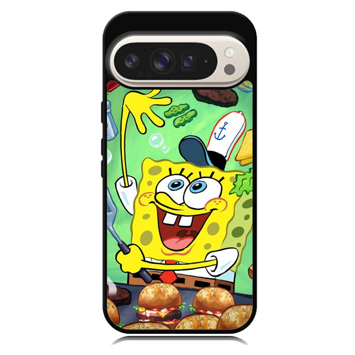 Spongebob Squarepants krabby patty Google Pixel 10 Pro XL Case BC1080