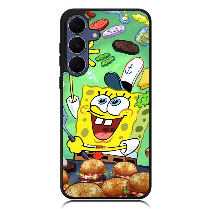 Spongebob Squarepants krabby patty Samsung Galaxy S25 FE Case BC1080