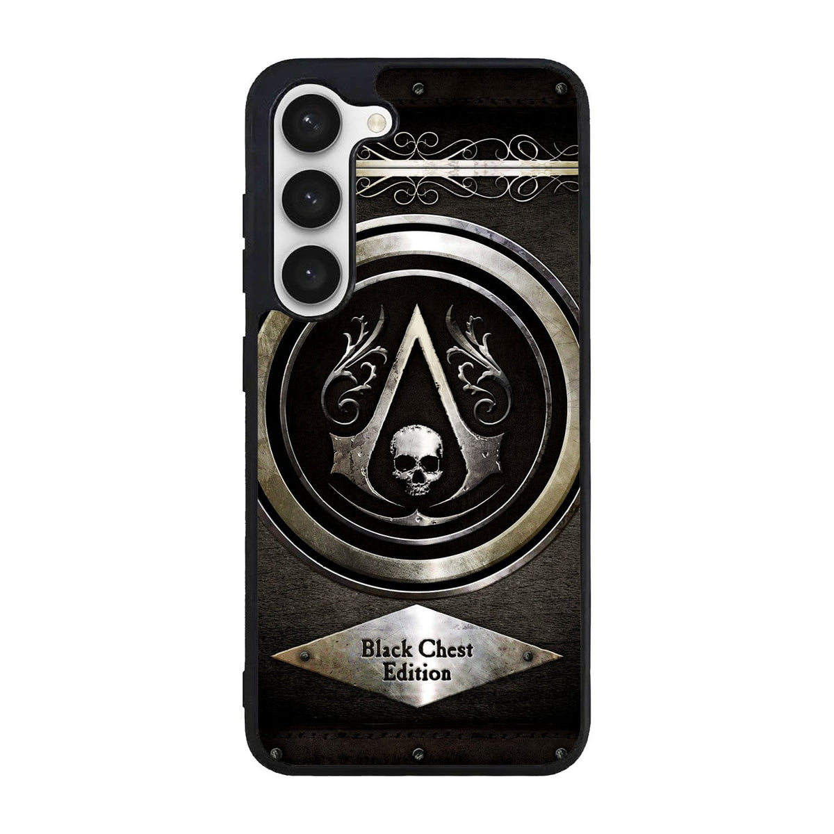 Assassins Creed Black Flag Logo Case Samsung Galaxy S25 5G BC1084