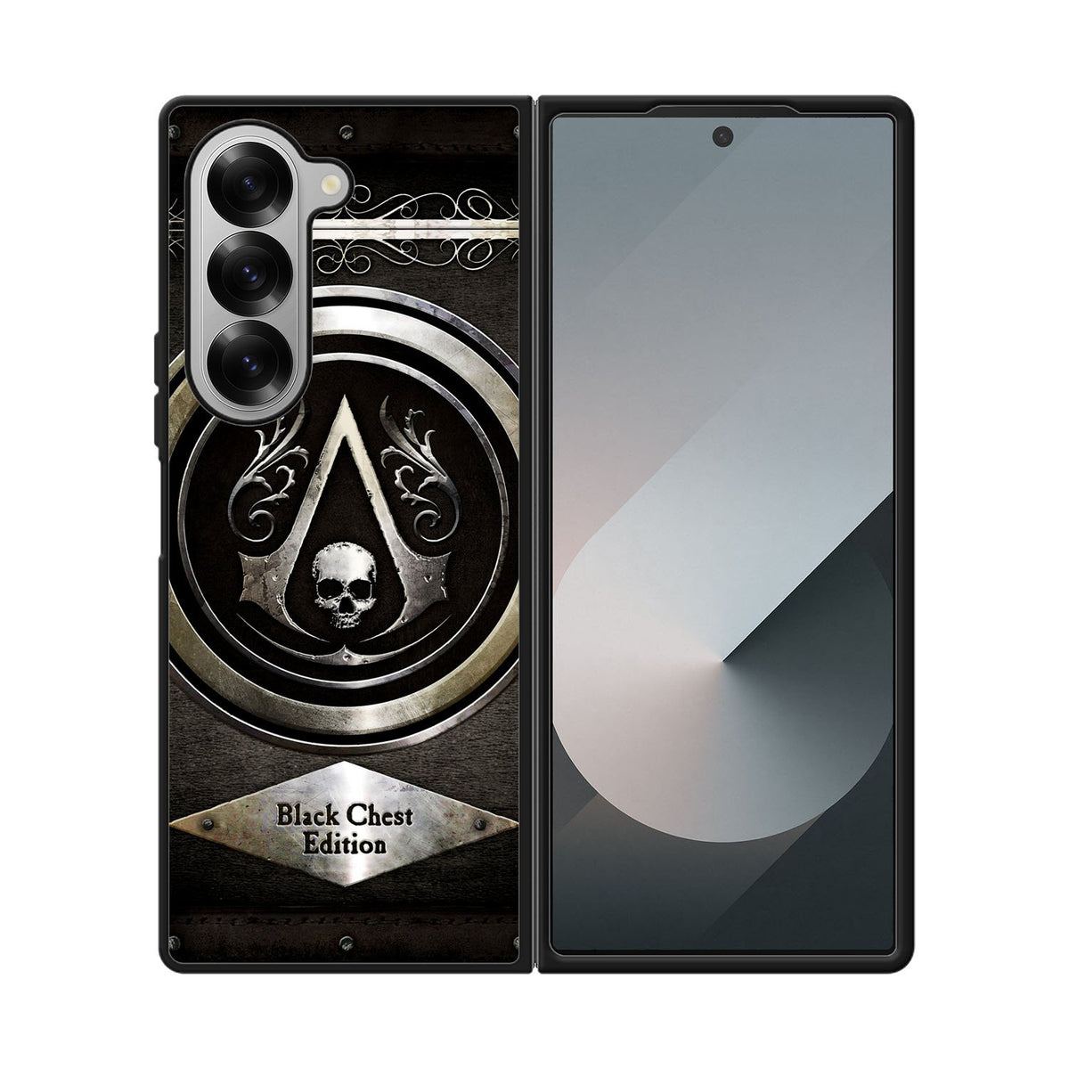 Assassins Creed Black Flag Logo Case Samsung Galaxy Z Fold 6 5G BC1084