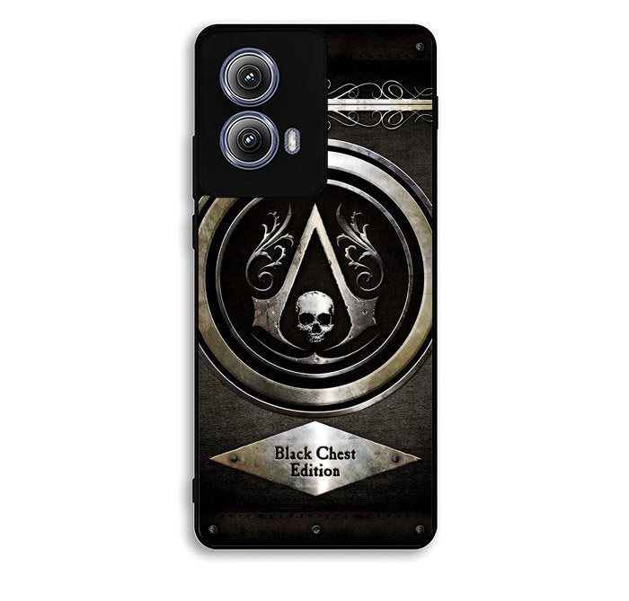 Assassins Creed Black Flag Logo Motorola Moto Edge 2024 Case BC1084