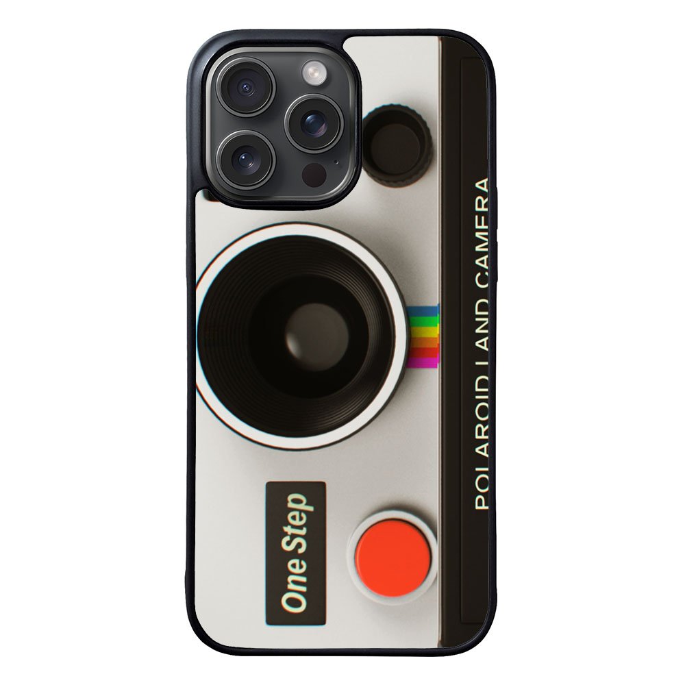 Vintage Polaroid Camera Case iPhone 15 Pro Max BC1085