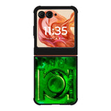 Green Lantern Symbol Motorola Moto Razr 2025/2024 , Moto Razr 60/50 Case BC1089