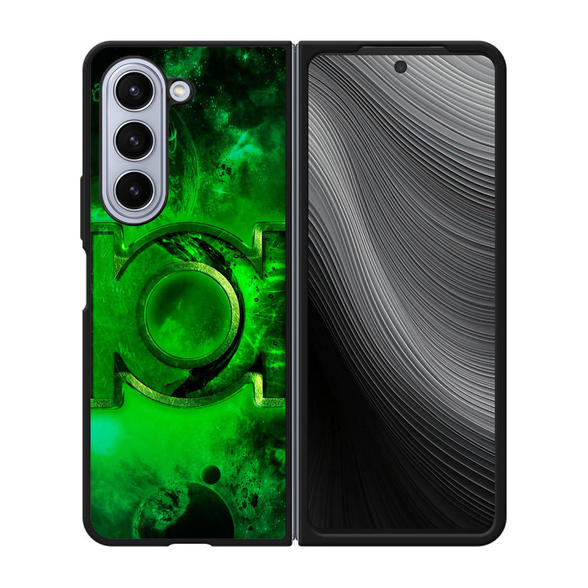 Green Lantern Symbol Case Samsung Galaxy z Fold 5 5G BC1089