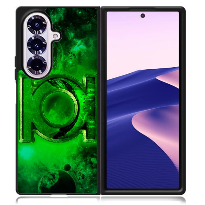 Green Lantern Symbol Samsung Galaxy Z Fold 7 5G Case BC1089