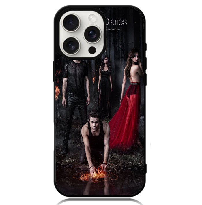 Vampire diaries season 5 posters Case iPhone 16 Pro Max BC1090