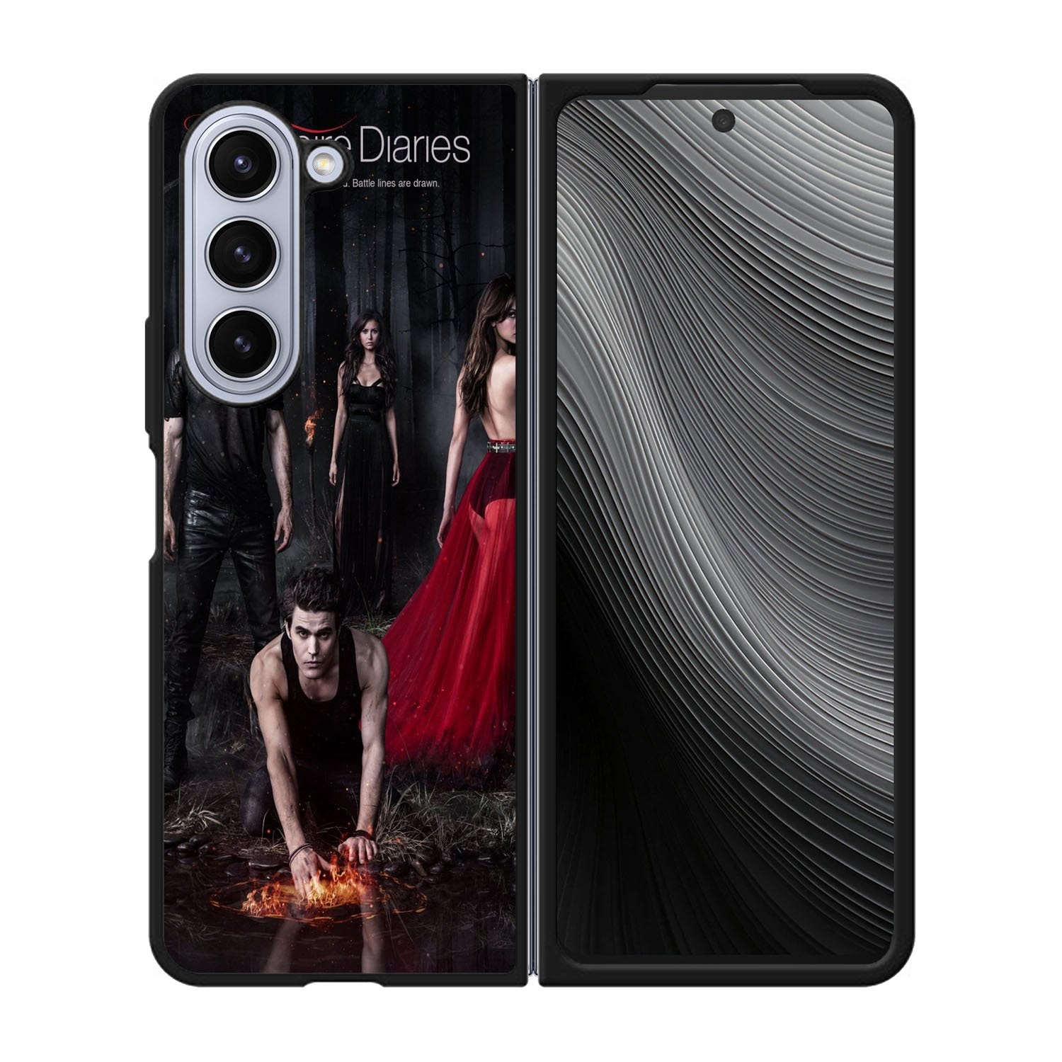 Vampire diaries season 5 posters Case Samsung Galaxy z Fold 5 5G BC1090
