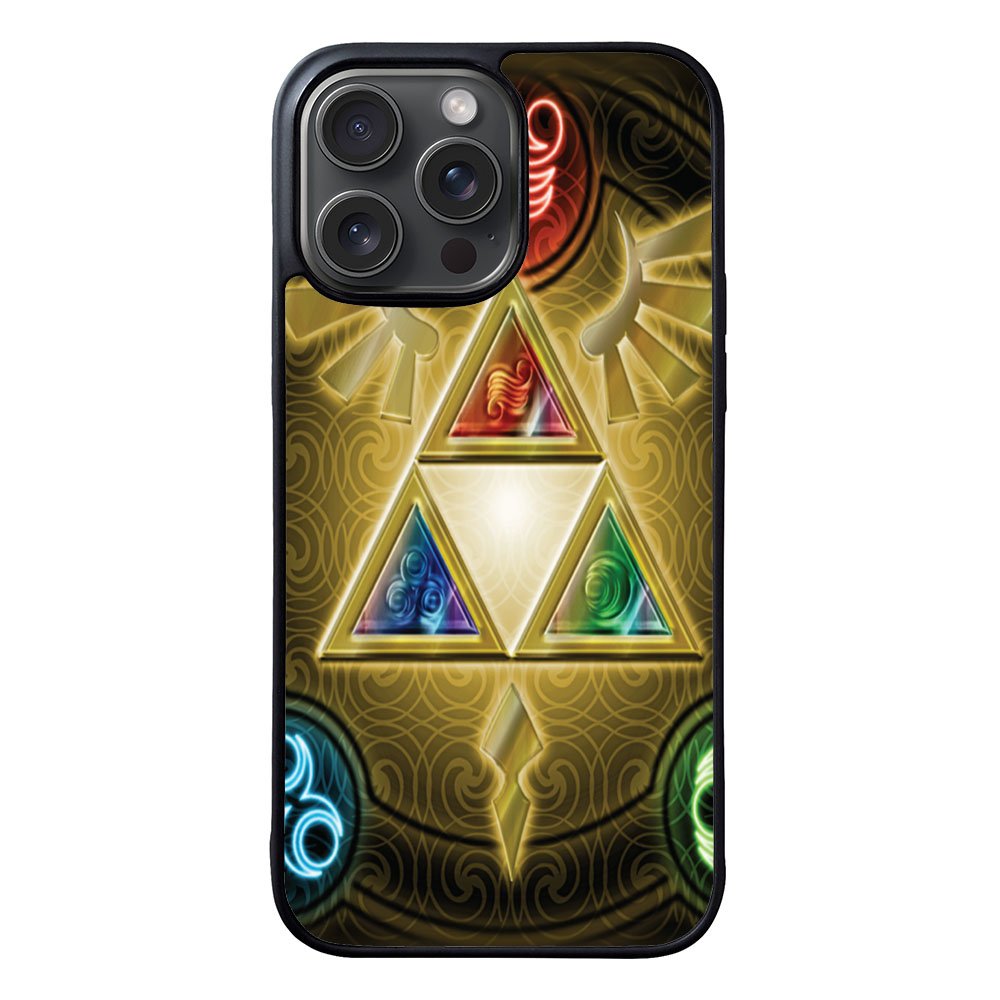 Zelda Triforce Element Case iPhone 15 Pro Max BC1091