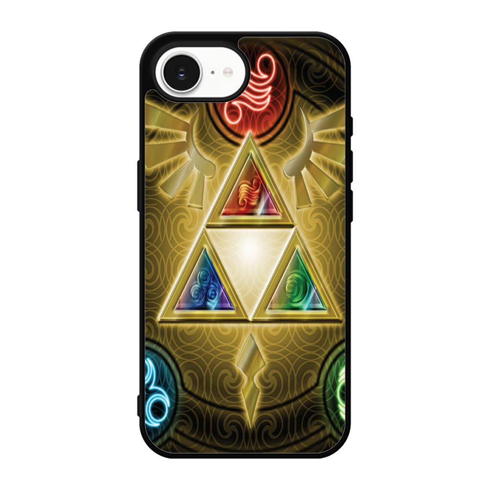 Zelda Triforce Element iPhone 17e Case BC1091