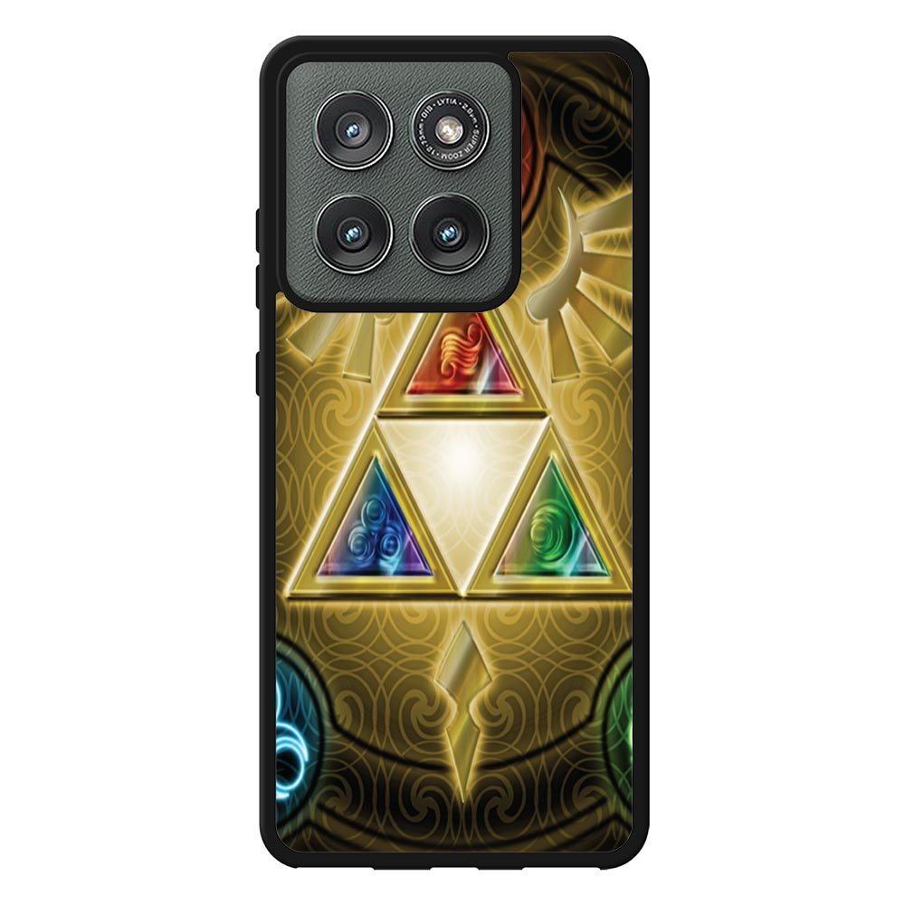 Zelda Triforce Element Case Motorola Moto Edge 2025 BC1091